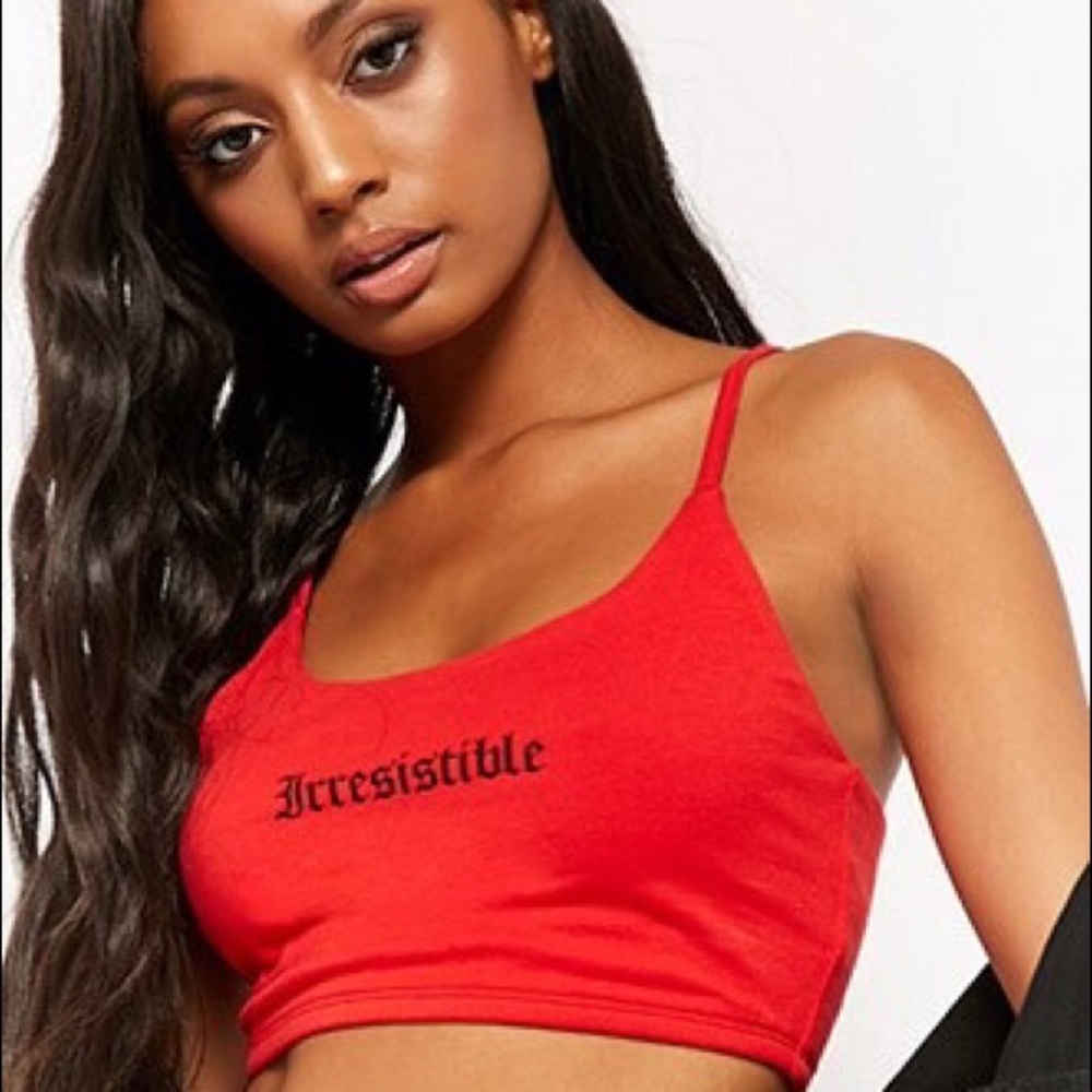 "Irresistible" Cami Crop Top NWT
